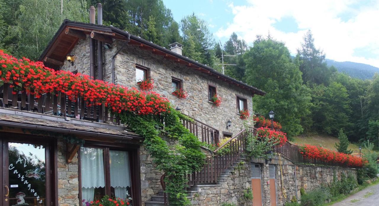 Agriturismo Al Castagneto Villa Mazzo di Valtellina Exteriör bild